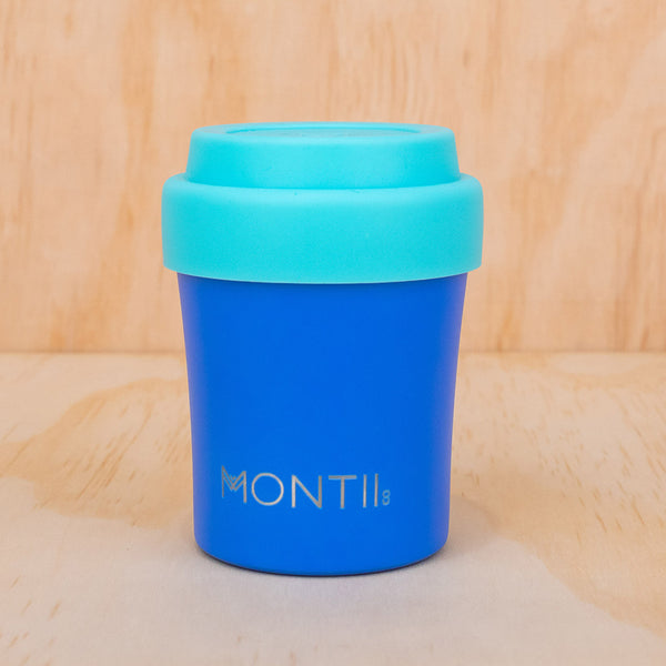 MontiiCo Mini Coffee Babyccino Cup - Blueberry