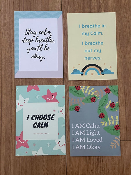 Affirmation Cards - Calm Kids Cards Pack