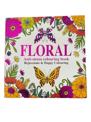 Anti-stress Colouring Book - Floral