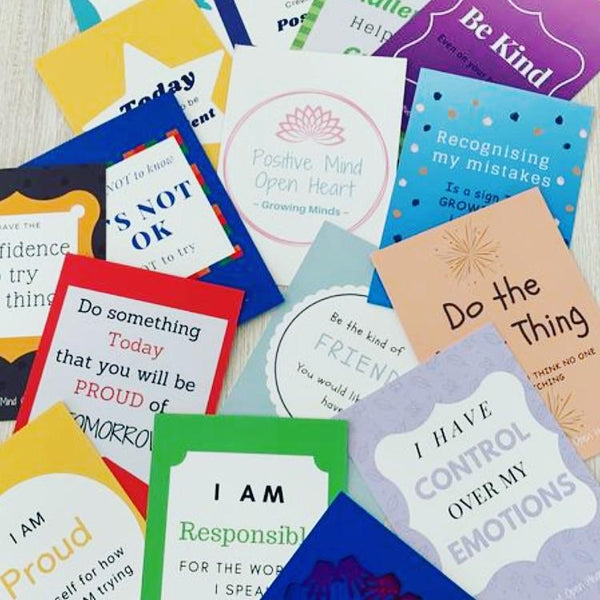 Affirmation Cards - Growing Minds (7-12 years)