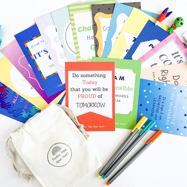 Affirmation Cards - Growing Minds (7-12 years)