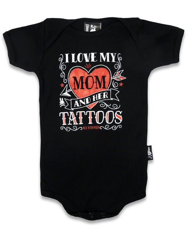 Six Bunnies - I Love My Mom and Her Tattoos - Romper