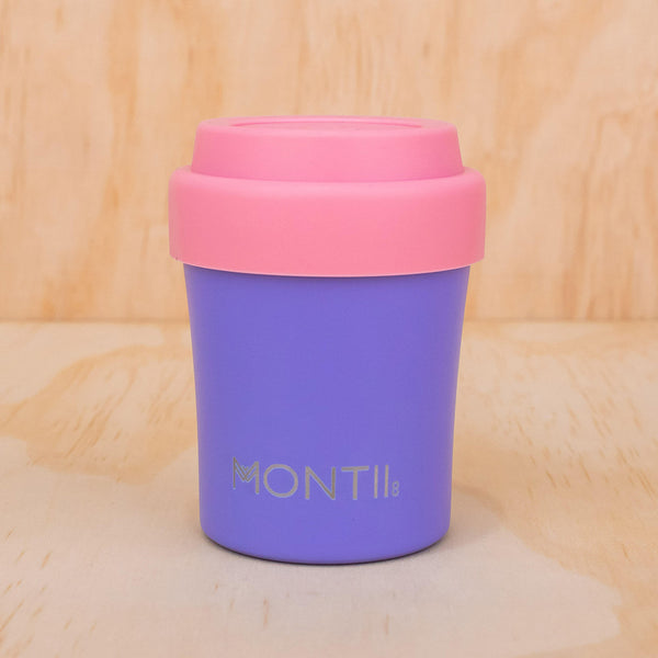 MontiiCo Mini Coffee Babyccino Cup - Grape