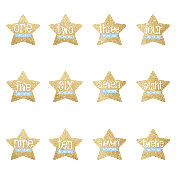 Pearhead - First Year  Milestone Stickers - Stars