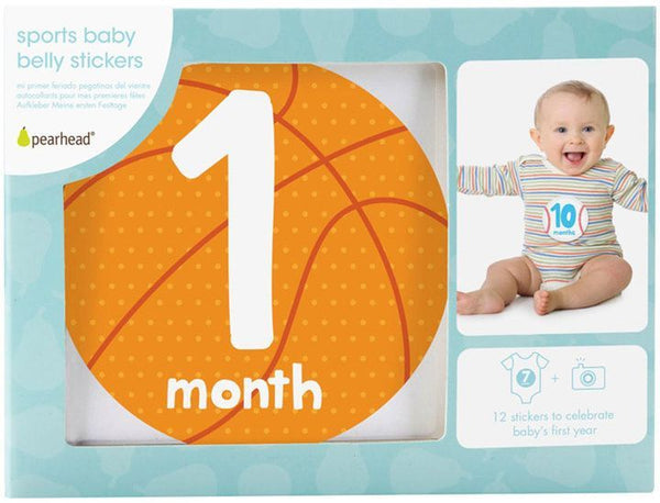 Pearhead - First year Milestone Stickers - Sports