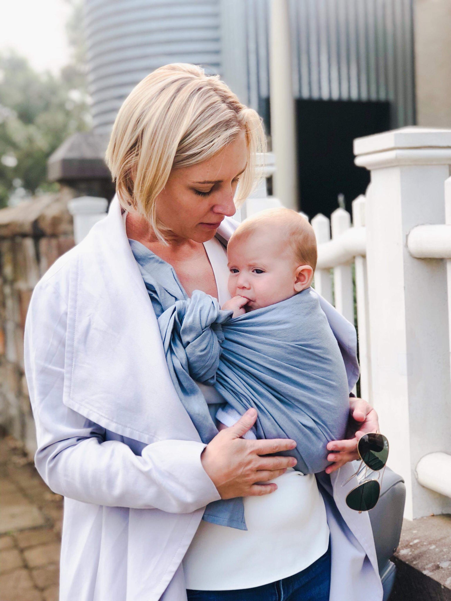 Indigo Ring Sling - Chekoh Baby Carriers